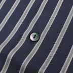 條紋 OP 襯衫 #海軍藍 [SC2210-SH10]