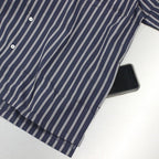 條紋 OP 襯衫 #海軍藍 [SC2210-SH10]