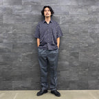 條紋 OP 襯衫 #海軍藍 [SC2210-SH10]