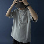 「Archetype-01」 3D Pocket Tee #L-Gray [GOOPi-22SS-APR-04]