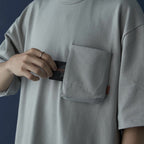 「Archetype-01」 3D Pocket Tee #L-Gray [GOOPi-22SS-APR-04]