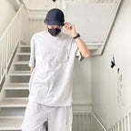 「Archetype-01」 3D Pocket Tee #L-Gray [GOOPi-22SS-APR-04]