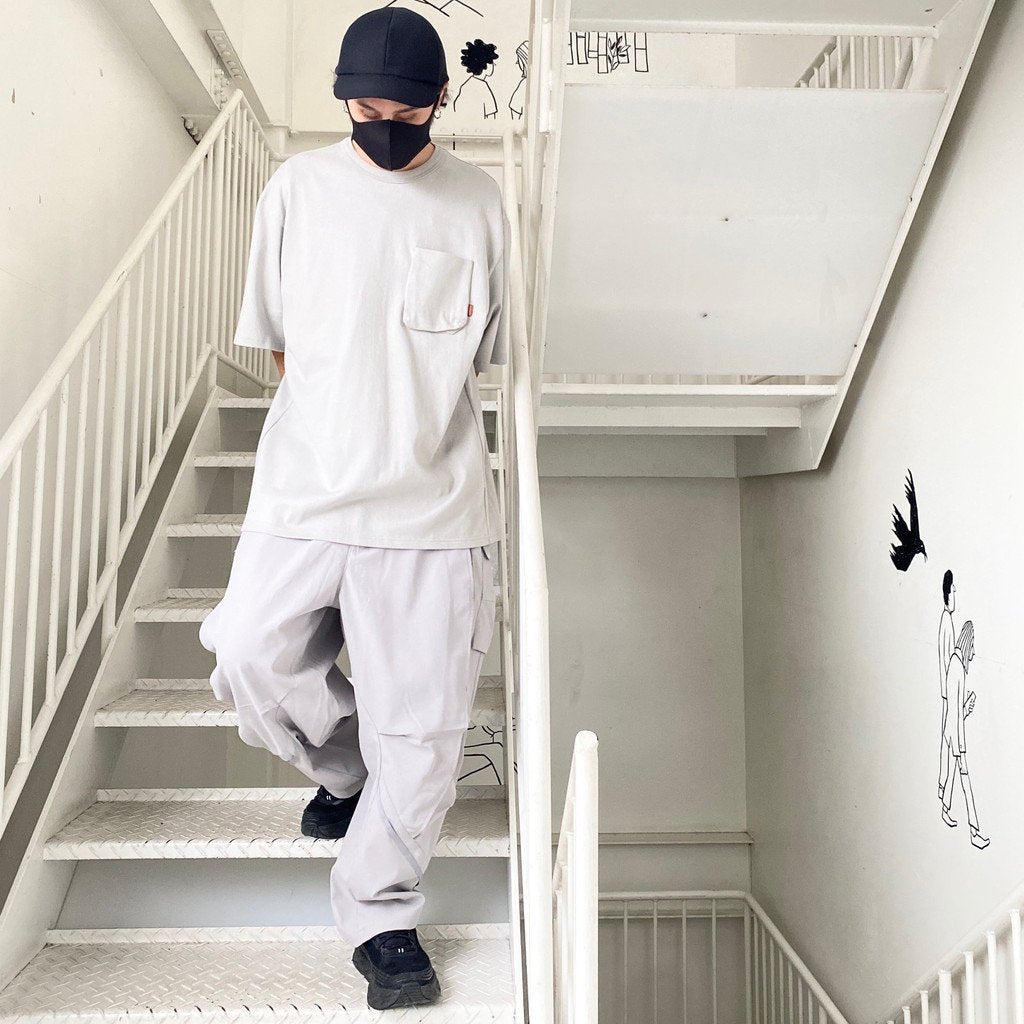 「Archetype-01」 3D Pocket Tee #L-Gray [GOOPi-22SS-APR-04]