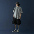 「Archetype-01」 3D Pocket Tee #L-Gray [GOOPi-22SS-APR-04]
