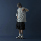 「Archetype-01」 3D Pocket Tee #L-Gray [GOOPi-22SS-APR-04]