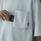 「Archetype-01」3D 口袋 T 卹 #白色 [GOOPi-22SS-APR-04]