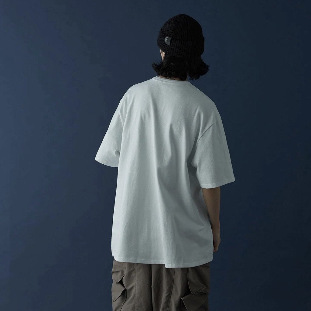 「Archetype-01」3D 口袋 T 卹 #白色 [GOOPi-22SS-APR-04]