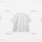 「Archetype-01」3D 口袋 T 卹 #白色 [GOOPi-22SS-APR-04]