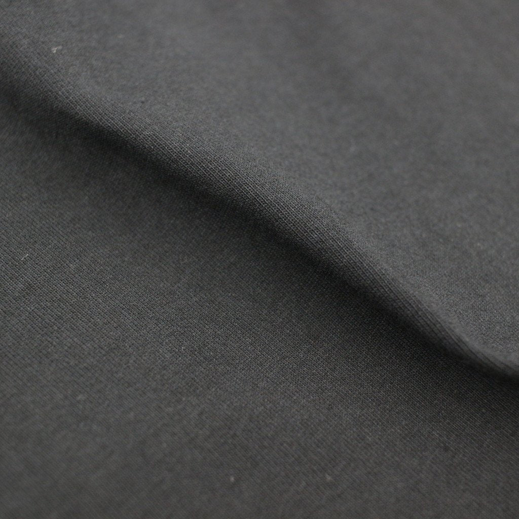 MOCK NECK LONG SLEEVE TEE #BLACK [209]