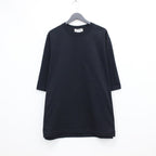 BASIC MID SLEEVE TEE #BLACK [202]