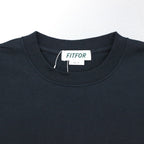 BASIC MID SLEEVE TEE #BLACK [202]