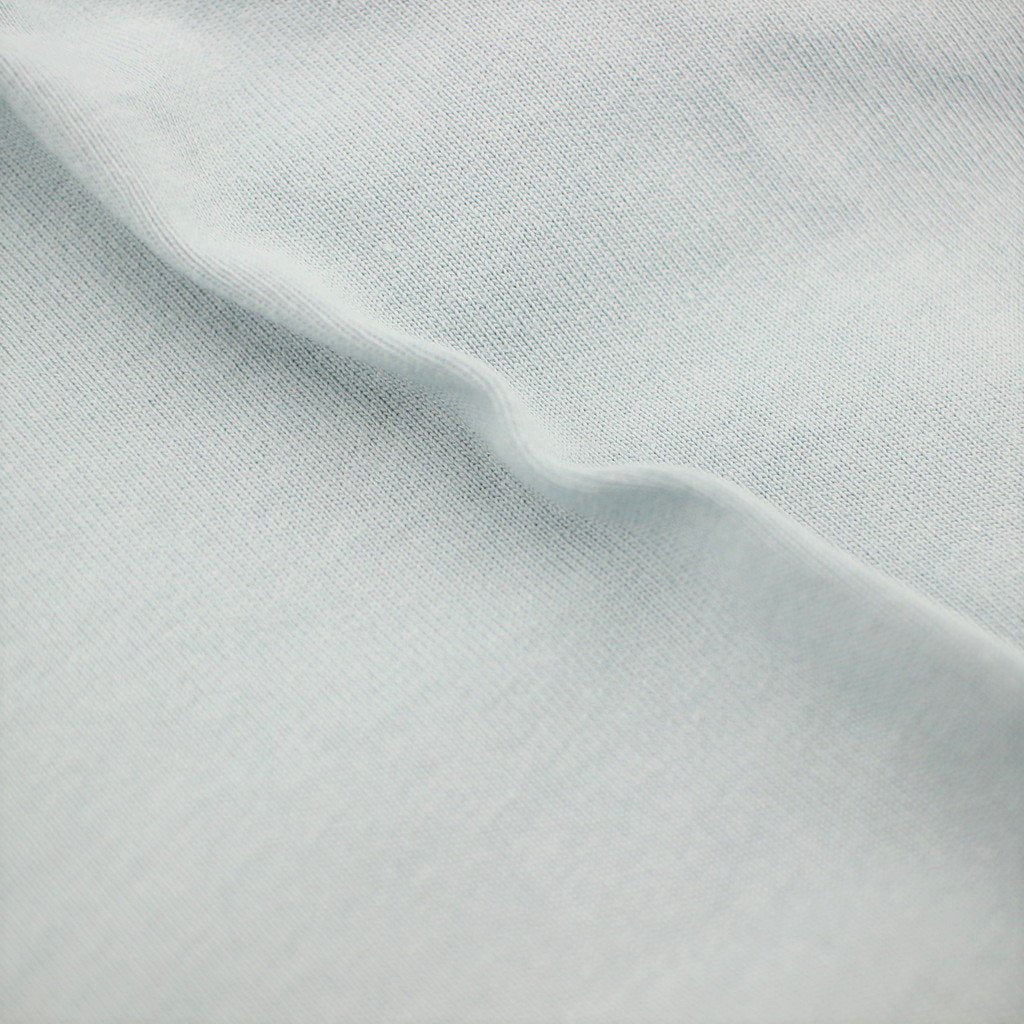 BASIC MID SLEEVE TEE #EMERALD BLUE [202]