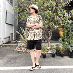 PLEATED SHORT TROUSERS (TYPE 10) #BROWN [22SS-WMP-PT10]