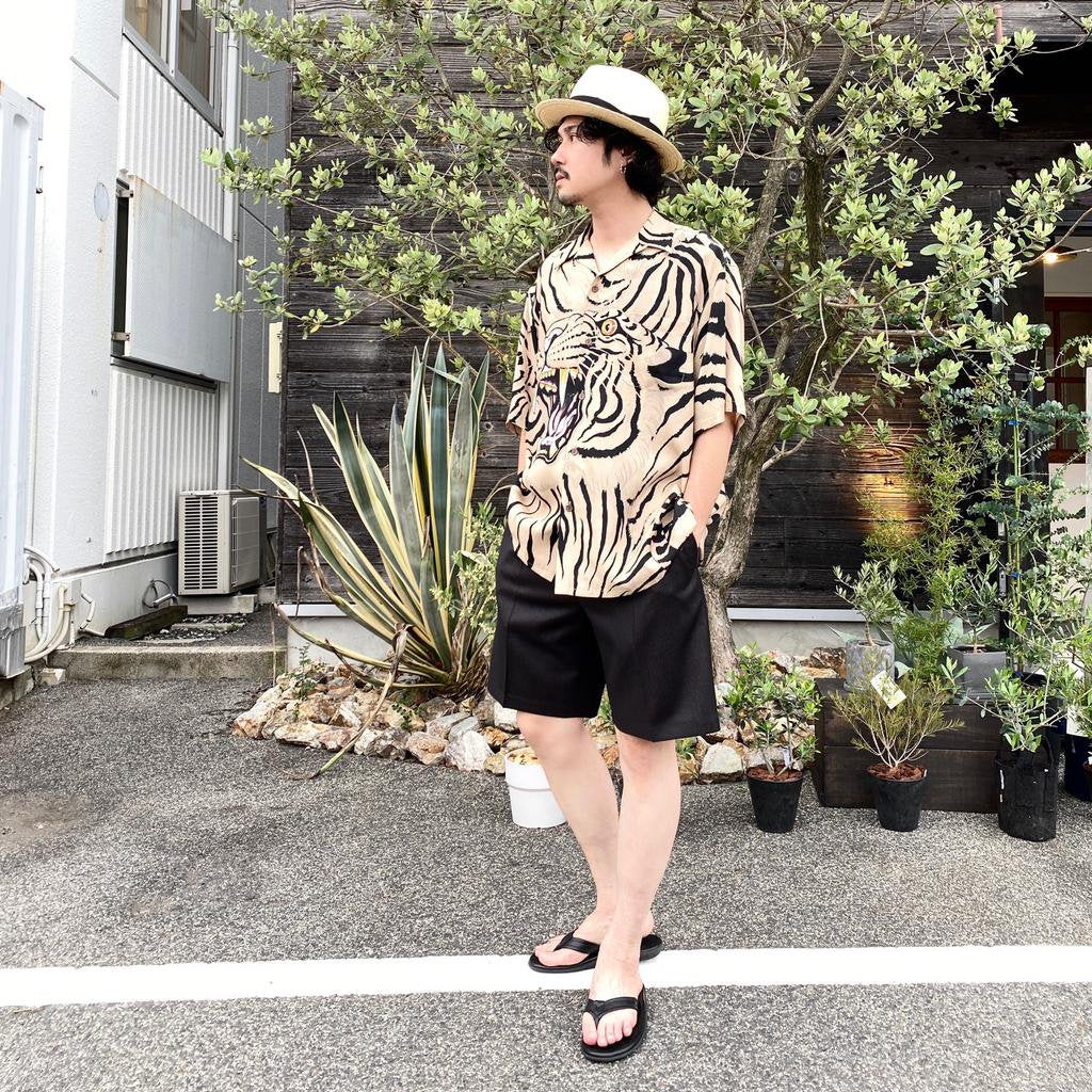 PLEATED SHORT TROUSERS (TYPE 10) #BROWN [22SS-WMP-PT10]