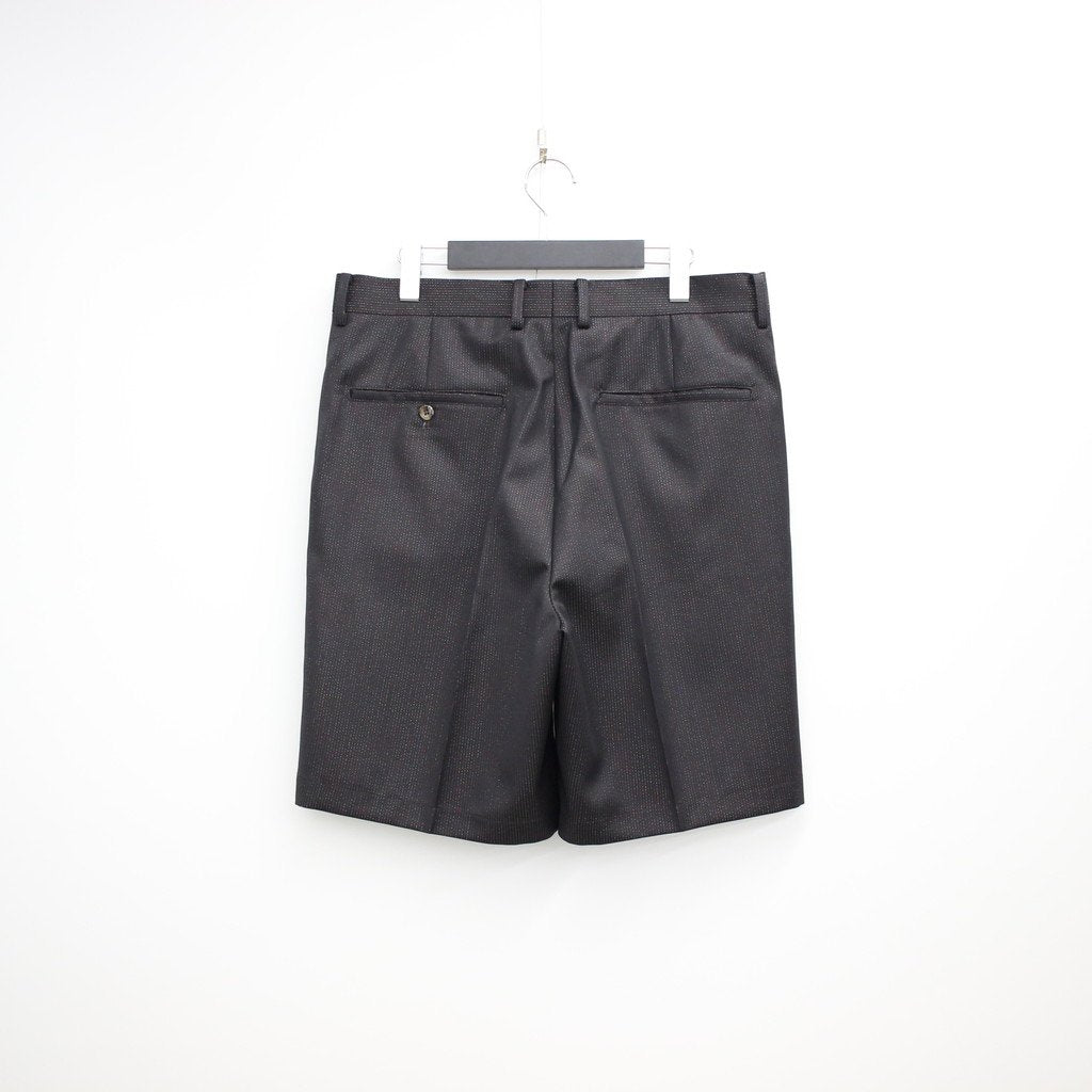 PLEATED SHORT TROUSERS (TYPE 10) #BROWN [22SS-WMP-PT10]