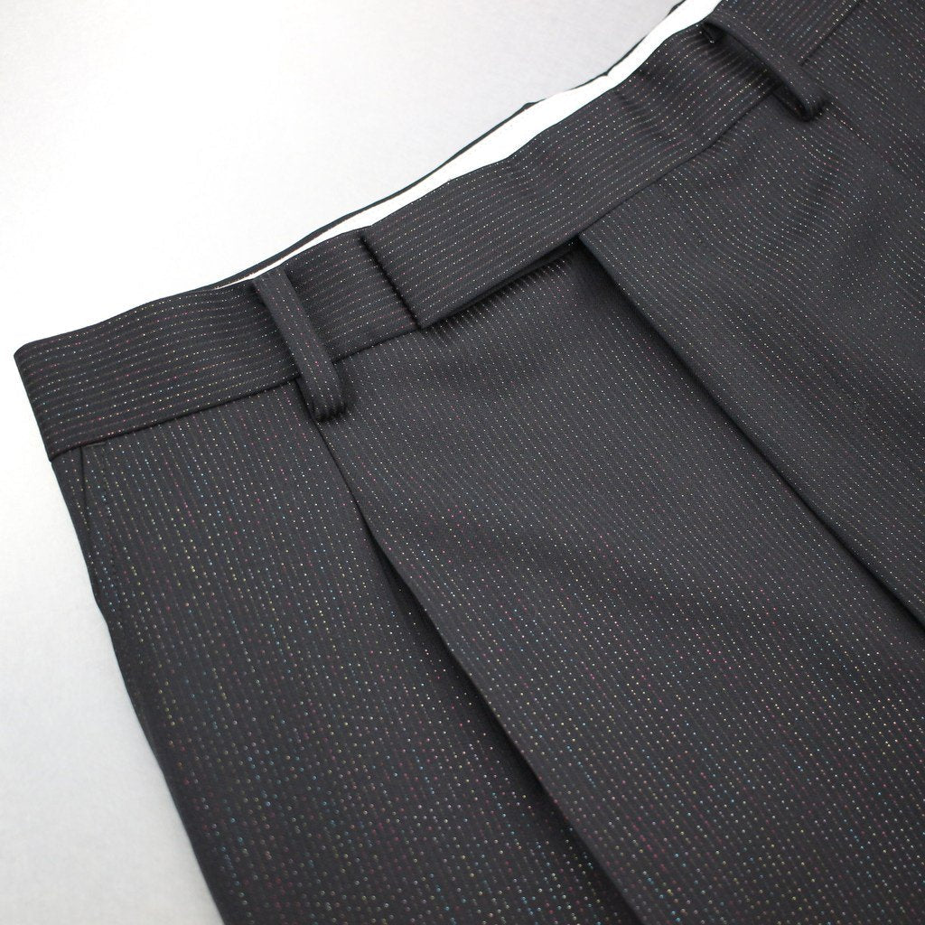 PLEATED SHORT TROUSERS (TYPE 10) #BROWN [22SS-WMP-PT10]