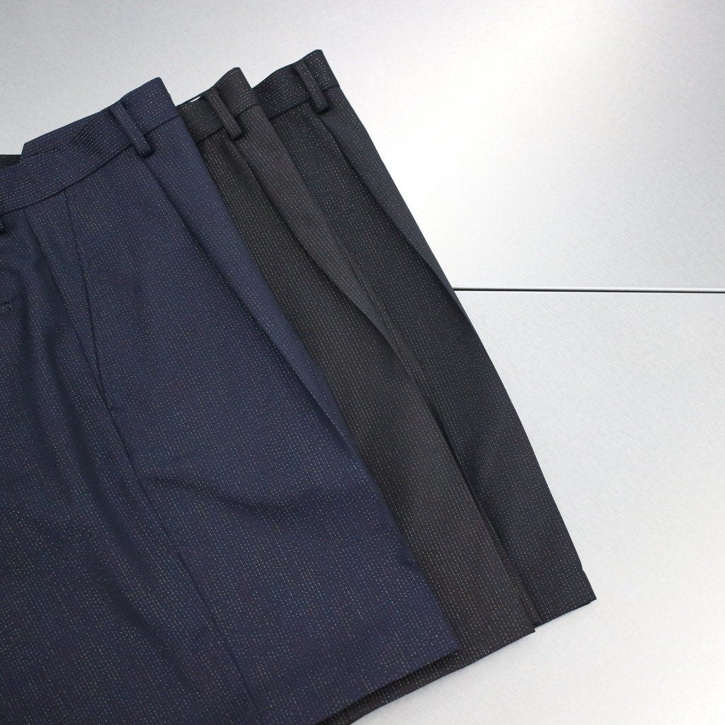 WACKO MARIA | ワコマリア PLEATED SHORT TROUSERS (TYPE 10) #BROWN 