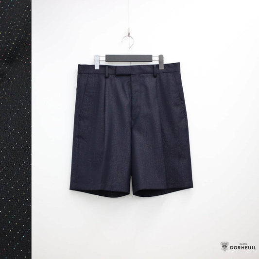 of_PLEATED SHORT TROUSERS (TYPE 10) #NAVY [22SS-WMP-PT10]