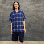 PLEATED SHORT TROUSERS (TYPE 10) #NAVY [22SS-WMP-PT10]