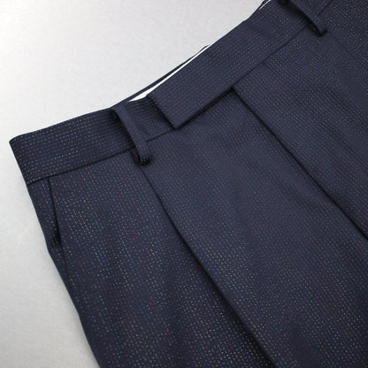 PLEATED SHORT TROUSERS (TYPE 10) #NAVY [22SS-WMP-PT10]