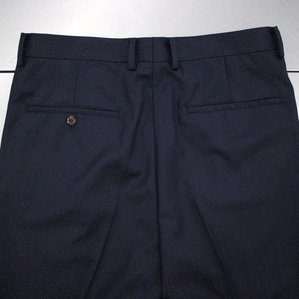 PLEATED SHORT TROUSERS (TYPE 10) #NAVY [22SS-WMP-PT10]