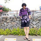 HAWAIIAN SHIRT S/S (TYPE 1) #PURPLE [22SS-WMS-HI01]