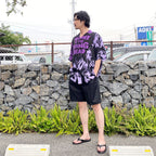 HAWAIIAN SHIRT S/S (TYPE 1) #PURPLE [22SS-WMS-HI01]