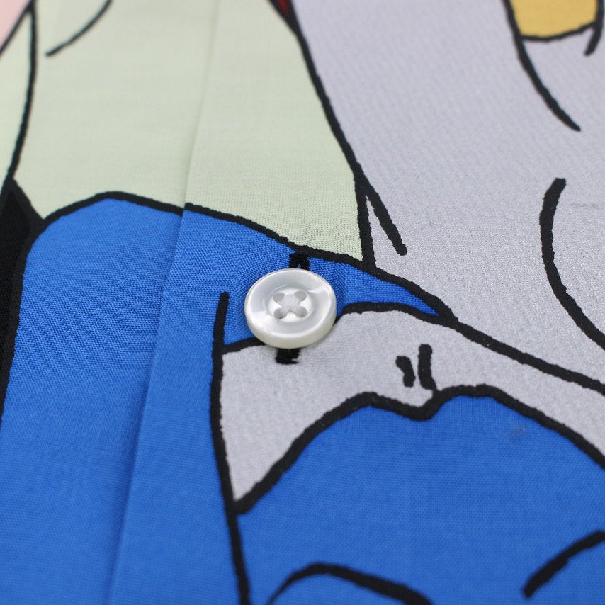 HAWAIIAN SHIRT S/S (TYPE 2) #BLACK [22SS-WMS-HI02]