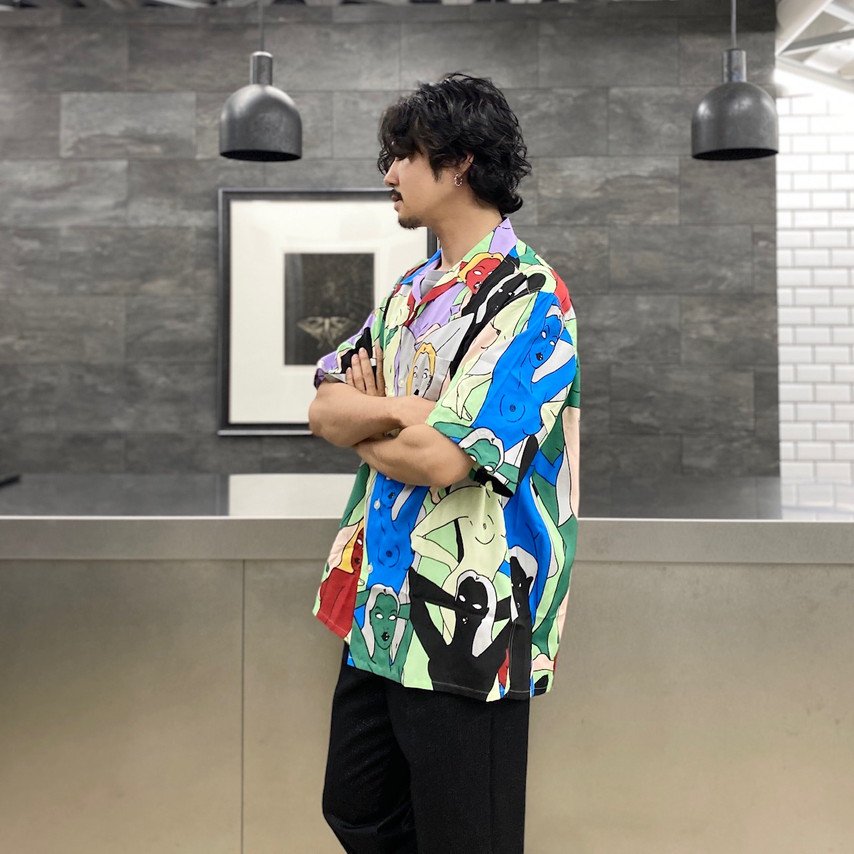 is_HAWAIIAN SHIRT S/S (TYPE 2) #MINT [22SS-WMS-HI02]