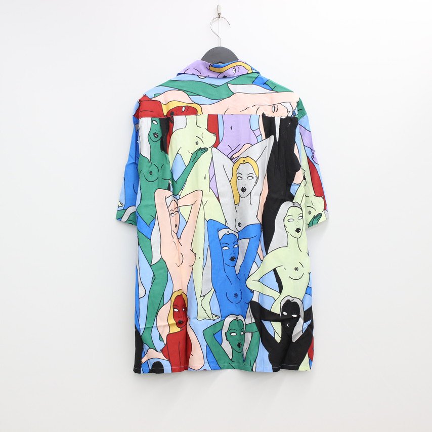 HAWAIIAN SHIRT S/S (TYPE 2) #BLUE [22SS-WMS-HI02]
