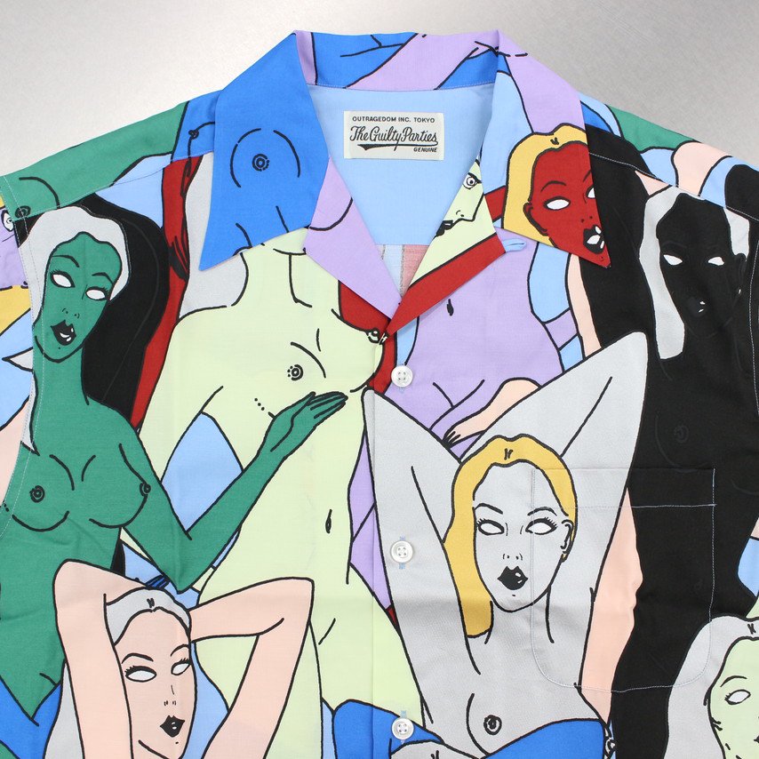 HAWAIIAN SHIRT S/S (TYPE 2) #BLUE [22SS-WMS-HI02]