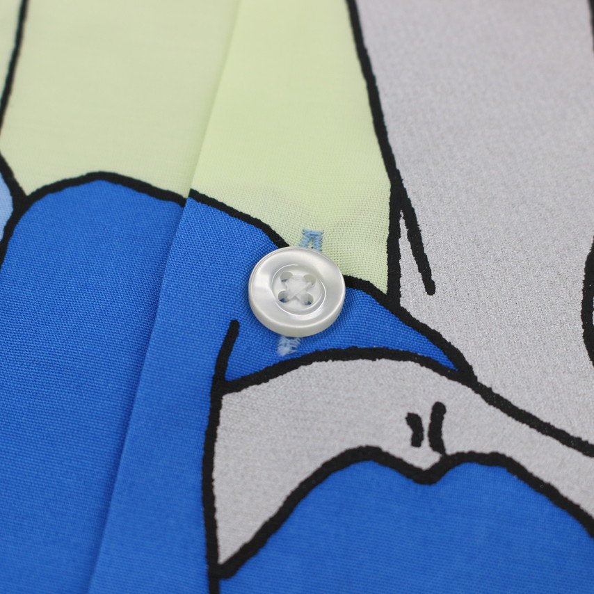 HAWAIIAN SHIRT S/S (TYPE 2) #BLUE [22SS-WMS-HI02]