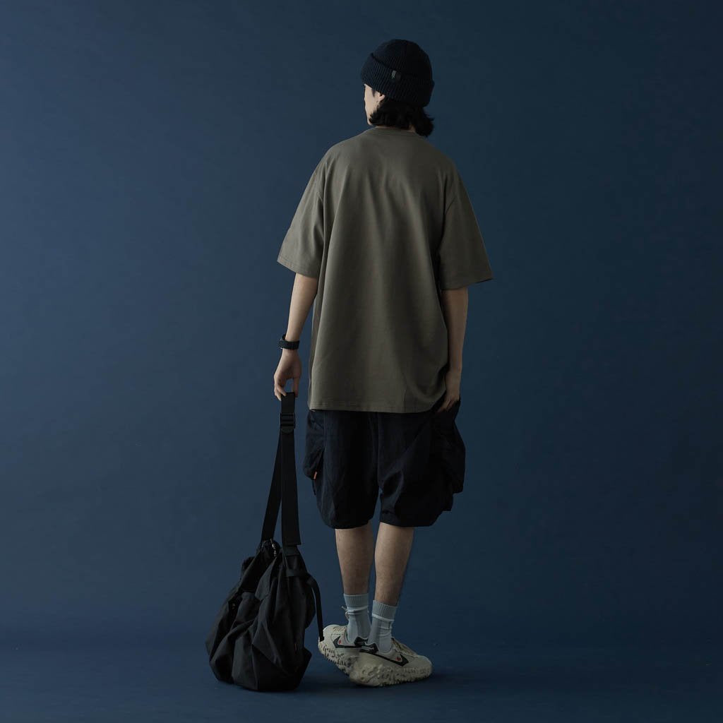 "Archetype-01" 3D Pocket Tee #Mud [GOOPi-22SS-MAY-02]