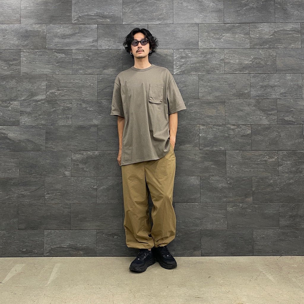 "Archetype-01" 3D Pocket Tee #Mud [GOOPi-22SS-MAY-02]