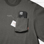 "Archetype-01" 3D Pocket Tee #Mud [GOOPi-22SS-MAY-02]