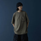 "Archetype-01" 3D Pocket Tee #Mud [GOOPi-22SS-MAY-02]