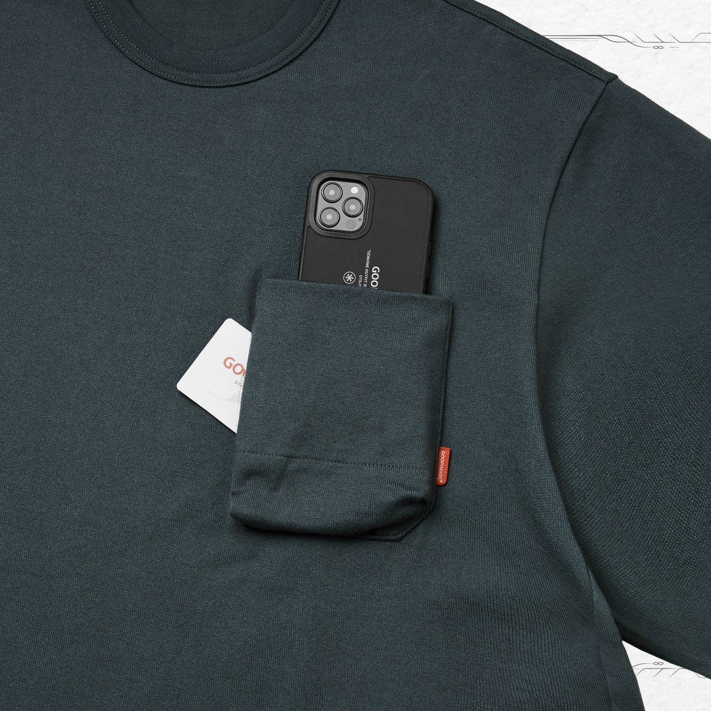 「Archetype-01」3D 口袋 T 卹 #Iron [GOOPi-22SS-MAY-02]