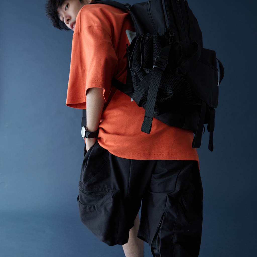 「RM-01」柔光箱實用口袋短褲#Shadow [GOOPi-22SS-MAY-05]