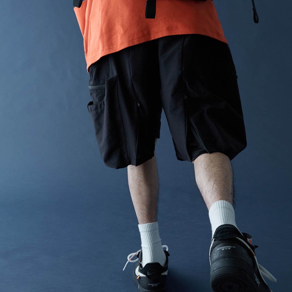 「RM-01」柔光箱實用口袋短褲#Shadow [GOOPi-22SS-MAY-05]