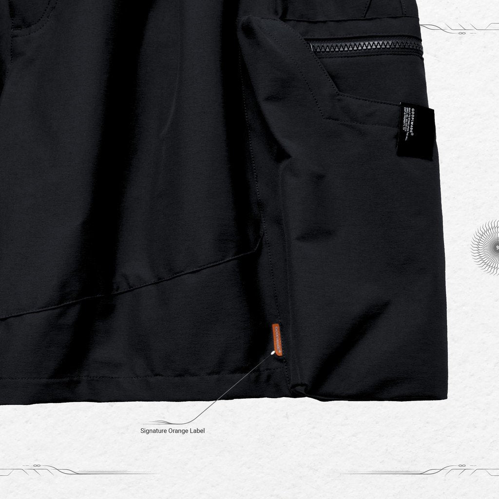 「RM-01」柔光箱實用口袋短褲#Shadow [GOOPi-22SS-MAY-05]