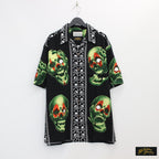 56 TATTOO STUDIO | S/S HAWAIIAN SHIRT (TYPE 1) #BLACK [56TS-WM-HI06]