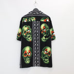 56 TATTOO STUDIO | S/S HAWAIIAN SHIRT (TYPE 1) #BLACK [56TS-WM-HI06]