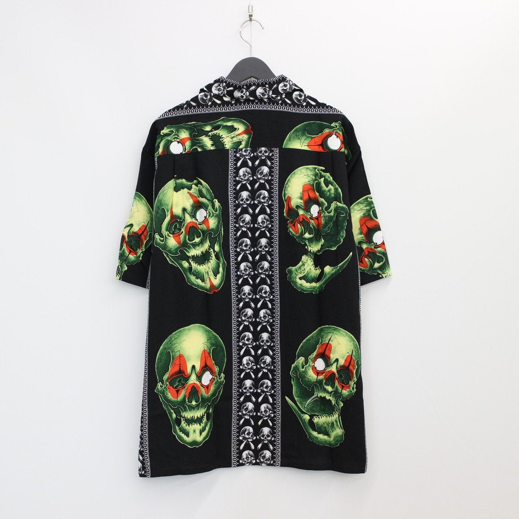 56 TATTOO STUDIO | S/S HAWAIIAN SHIRT (TYPE 1) #BLACK [56TS-WM-HI06]