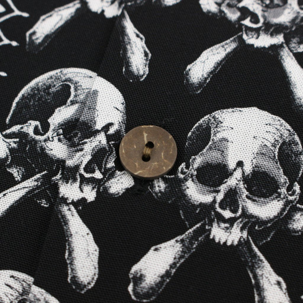 56 TATTOO STUDIO | S/S HAWAIIAN SHIRT (TYPE 1) #BLACK [56TS-WM-HI06]