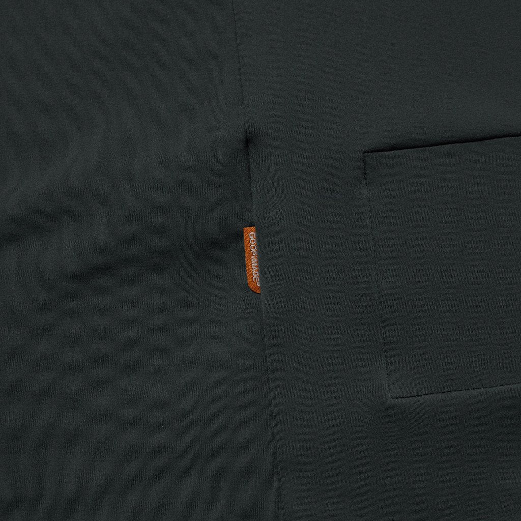 「GNV-07」 Soft Box Polo Shirt #Asphalt [GOOPi-22SS-JUN-01]