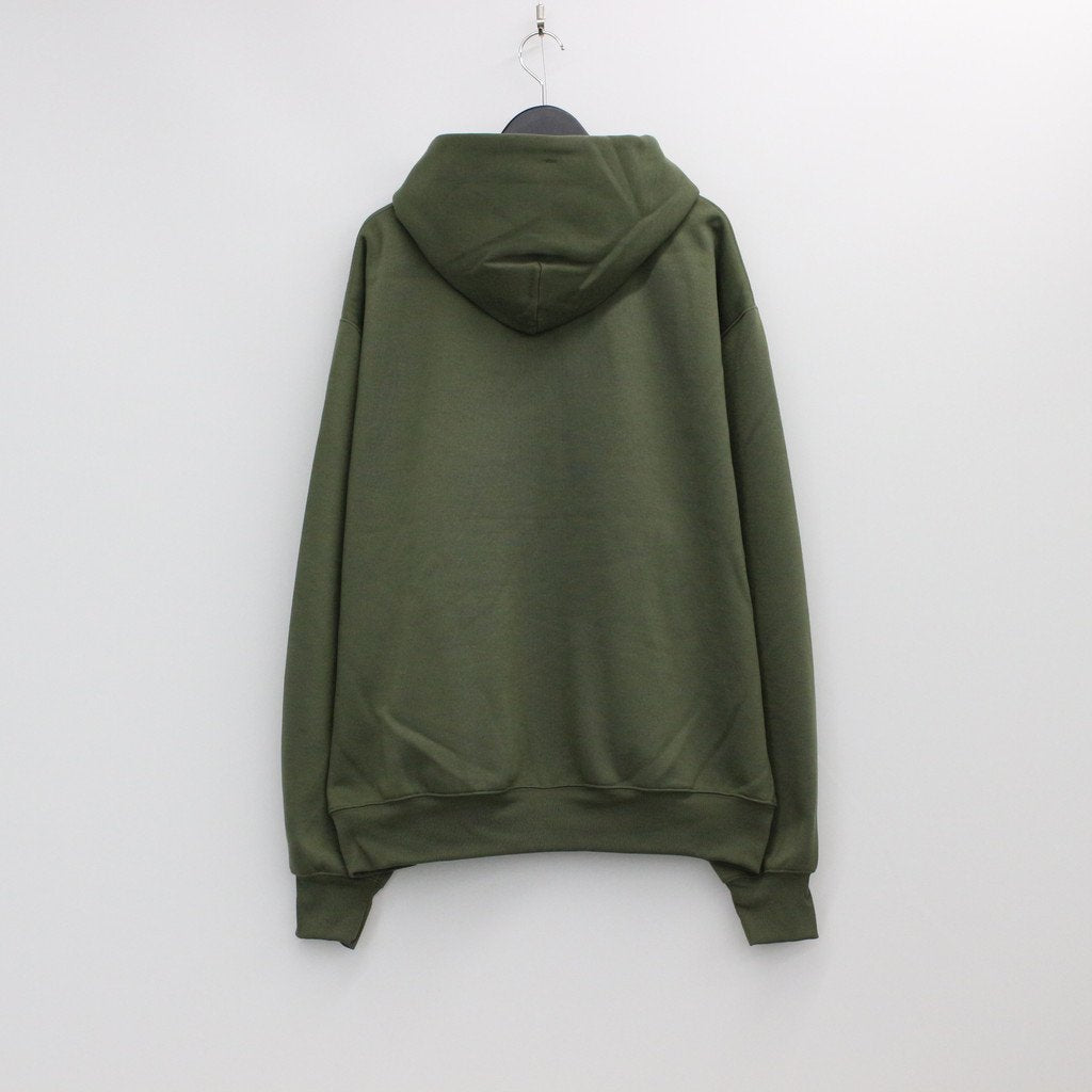 TECH HALF ZIP SWEAT SHIRTS #OLIVE GREEN [BE-51022W]
