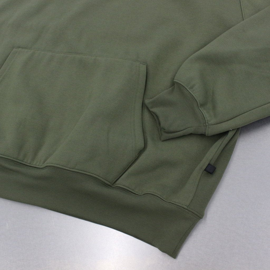 TECH HALF ZIP SWEAT SHIRTS #OLIVE GREEN [BE-51022W]