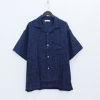 ORIGINAL PAISLEY S/S SHIRTS #NAVY [22SS-FS-15]