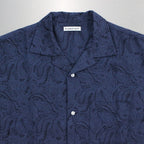 ORIGINAL PAISLEY S/S SHIRTS #NAVY [22SS-FS-15]