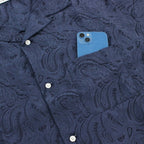 ORIGINAL PAISLEY S/S SHIRTS #NAVY [22SS-FS-15]